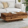 Mesa de centro madera de ingeniería envejecida 100x49,5x31 cm von , Couchtisch - Ref: Foro24-856404, Preis: 69,50 €, Rabatt: %