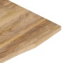 Tablero de escritorio con curva madera mango rugosa 80x60x2,5cm | Foro24|Onlineshop| Casa, Jardín y Más Foro24.es