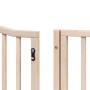 Puerta para perros plegable 6 paneles madera de álamo 480 cm by , Dog kennels and fences - Ref: Foro24-3155613, Price: 111,59...