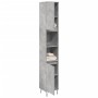 Armario de baño madera contrachapada gris hormigón 30x30x190 cm | Foro24|Onlineshop| Casa, Jardín y Más Foro24.es