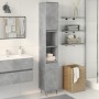 Armario de baño madera contrachapada gris hormigón 30x30x190 cm | Foro24|Onlineshop| Casa, Jardín y Más Foro24.es