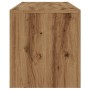 Mueble de TV luces LED madera roble artisan 120x36,5x40 cm by , TV Furniture - Ref: Foro24-856302, Price: 90,05 €, Discount: %