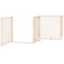 Puerta para perros plegable 12 paneles madera de álamo 960 cm de , Casetas y cercados para perros - Ref: Foro24-3155560, Prec...