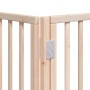 Puerta para perros plegable 12 paneles madera de álamo 960 cm by , Dog kennels and fences - Ref: Foro24-3155560, Price: 203,2...