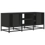 Mueble de TV madera de ingeniería y metal negro 100x35x41 cm | Foro24|Onlineshop| Casa, Jardín y Más Foro24.es