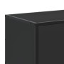 Mueble de TV madera de ingeniería y metal negro 100x35x41 cm | Foro24|Onlineshop| Casa, Jardín y Más Foro24.es