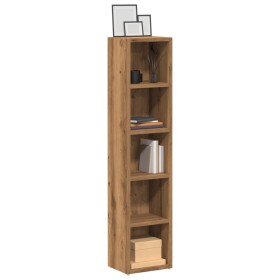 Estanterías de CD 2 uds madera roble artisan 21x16x93,5 cm von , CD- und DVD-Speicher - Ref: Foro24-855839, Preis: 51,07 €, R...