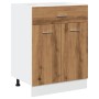 Armario inferior madera ingeniería roble artisan 60x46x81,5 cm de , Armarios de cocina - Ref: Foro24-856090, Precio: 90,90 €,...