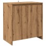 Aparador de madera de ingeniería roble artisan 70x41x75 cm von , Sideboards - Ref: Foro24-856777, Preis: 79,28 €, Rabatt: %