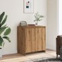 Aparador de madera de ingeniería roble artisan 70x41x75 cm von , Sideboards - Ref: Foro24-856777, Preis: 79,28 €, Rabatt: %