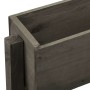 Folding garden planter made of gray fir wood 60x14x75 cm by vidaXL, Pots and planters - Ref: Foro24-314841, Price: 35,32 €, D...