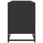 Mueble de TV madera de ingeniería y metal negro 100x35x50 cm by , TV Furniture - Ref: Foro24-848829, Price: 101,51 €, Discoun...