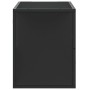 Mueble de TV metal y madera de ingeniería negro 80x31x39,5 cm | Foro24|Onlineshop| Casa, Jardín y Más Foro24.es