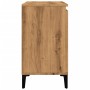 Mueble de lavabo madera de ingeniería roble artisan 58x33x60 cm de , Tocadores de baño - Ref: Foro24-857118, Precio: 56,65 €,...