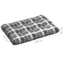 Cushions for pallet sofa, 7 pieces, gray checkered pattern. by vidaXL, Cushions for chairs and sofas - Ref: Foro24-314602, Pr...