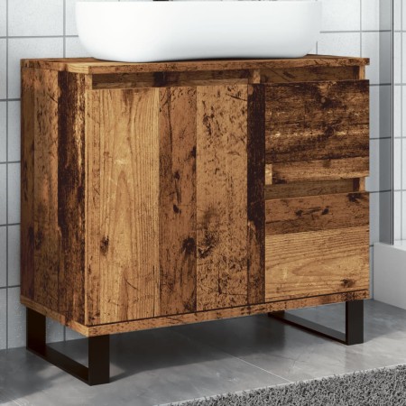 Mueble de lavabo madera de ingeniería envejecida 65x33x60 cm | Foro24|Onlineshop| Casa, Jardín y Más Foro24.es