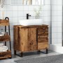 Mueble de lavabo madera de ingeniería envejecida 65x33x60 cm von , Badezimmermöbel - Ref: Foro24-857229, Preis: 83,89 €, Raba...