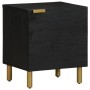 Mesitas de noche 2 uds madera maciza de mango negro 40x33x46 cm | Foro24|Onlineshop| Casa, Jardín y Más Foro24.es