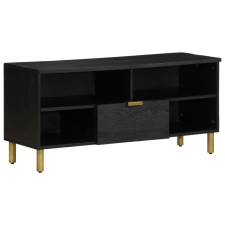 Mueble de TV madera de ingeniería negro 100x33x46 cm | Foro24|Onlineshop| Casa, Jardín y Más Foro24.es