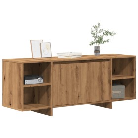 Mueble de TV madera de ingeniería roble artisan 130x35x50 cm by , TV Furniture - Ref: Foro24-856789, Price: 93,32 €, Discount: %