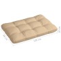 Cojines para sofá de palets 7 piezas beige de vidaXL, Cojines para sillas y sofás - Ref: Foro24-314591, Precio: 203,64 €, Des...