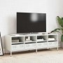 Mueble para TV acero laminado en frío blanco 135x39x43,5 cm | Foro24|Onlineshop| Casa, Jardín y Más Foro24.es