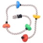 Climbing rope with platforms 200 cm by vidaXL, Climbing rope - Ref: Foro24-93151, Price: 28,46 €, Discount: %