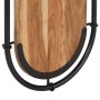 Percheros de pared con 4 ganchos 2 uds madera maciza de acacia | Foro24|Onlineshop| Casa, Jardín y Más Foro24.es