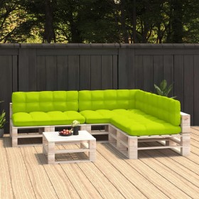 Cushions for pallet sofa, 7 units, bright green. by vidaXL, Cushions for chairs and sofas - Ref: Foro24-314599, Price: 176,16...