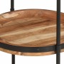 Mesa auxiliar madera maciza de acacia Ø55x83 cm | Foro24|Onlineshop| Casa, Jardín y Más Foro24.es