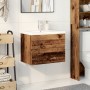 Mueble con lavabo integrado madera envejecida 61x39,5x49 cm | Foro24|Onlineshop| Casa, Jardín y Más Foro24.es