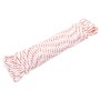 Cordón de arranque nailon blanco y rojo Ø5 mm 10 m by , Ropes and metal cords - Ref: Foro24-4100613, Price: 10,71 €, Discount: %