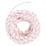 Cordón de arranque nailon blanco y rojo Ø5 mm 10 m by , Ropes and metal cords - Ref: Foro24-4100613, Price: 10,71 €, Discount: %