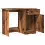 Escritorio de madera de ingeniería envejecida 100x50x76 cm von , Schreibtische - Ref: Foro24-855954, Preis: 94,76 €, Rabatt: %