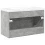 Set muebles de baño 2 piezas madera contrachapada gris hormigón | Foro24|Onlineshop| Casa, Jardín y Más Foro24.es