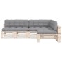 Kissen für Palettensofa 7 Stück grau von vidaXL, Kissen für Stühle und Sofas - Ref: Foro24-314589, Preis: 233,99 €, Rabatt: %