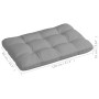 Cushions for pallet sofa 7 pieces gray by vidaXL, Cushions for chairs and sofas - Ref: Foro24-314589, Price: 217,92 €, Discou...