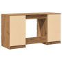 Escritorio madera de ingeniería roble artisan 140x50x77 cm de , Escritorios - Ref: Foro24-855961, Precio: 187,02 €, Descuento: %