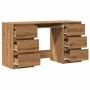 Escritorio madera de ingeniería roble artisan 140x50x77 cm von , Schreibtische - Ref: Foro24-855961, Preis: 187,02 €, Rabatt: %