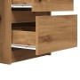 Escritorio madera de ingeniería roble artisan 140x50x77 cm de , Escritorios - Ref: Foro24-855961, Precio: 187,02 €, Descuento: %