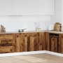 Armario inferior cajón cocina madera envejecida 50x46x81,5 cm by , Kitchen cabinets - Ref: Foro24-856086, Price: 84,39 €, Dis...