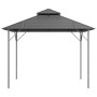 Anthracite gray double roof gazebo 3x3 m by vidaXL, Tents and gazebos - Ref: Foro24-315251, Price: 564,99 €, Discount: %