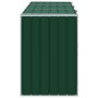 Cobertizo de 3 contenedores basura acero verde 216x81x115 cm von , Halterungen für Abfallbehälter - Ref: Foro24-4006179, Prei...