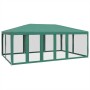 Carpa para fiestas con 10 paredes de malla HDPE verde 6x4 m | Foro24|Onlineshop| Casa, Jardín y Más Foro24.es