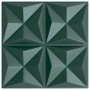 Paneles de pared 12 uds XPS origami verde 50x50 cm 3 m² | Foro24|Onlineshop| Casa, Jardín y Más Foro24.es