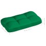 Cushions for pallet sofa 7 pieces green by vidaXL, Cushions for chairs and sofas - Ref: Foro24-314593, Price: 142,10 €, Disco...