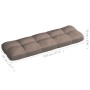 Kissen für Palettensofa 7 Stück taupegrau von vidaXL, Kissen für Stühle und Sofas - Ref: Foro24-314596, Preis: 242,63 €, Raba...