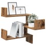 Estanterías pared esquina 2 uds madera envejecida 40x40x49,5 cm by , Shelves and shelves - Ref: Foro24-856607, Price: 36,61 €...