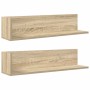 Estantes pared 2 uds madera roble Sonoma 75x16,5x16,5 cm | Foro24|Onlineshop| Casa, Jardín y Más Foro24.es