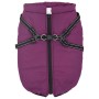 Abrigo para perro con arnés impermeable reflectante 3XL morado de , Ropa para perros - Ref: Foro24-4019906, Precio: 21,08 €, ...